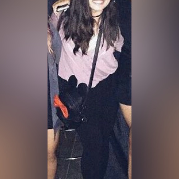 Disney Minnie Mouse Mini Backpack Crossbody Bag - Picture 6 of 6